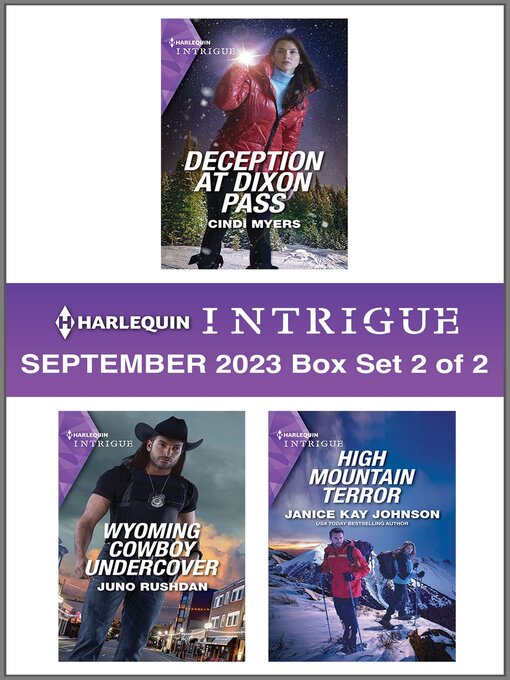 Title details for Harlequin Intrigue September 2023--Box Set 2 of 2 by Cindi Myers - Available